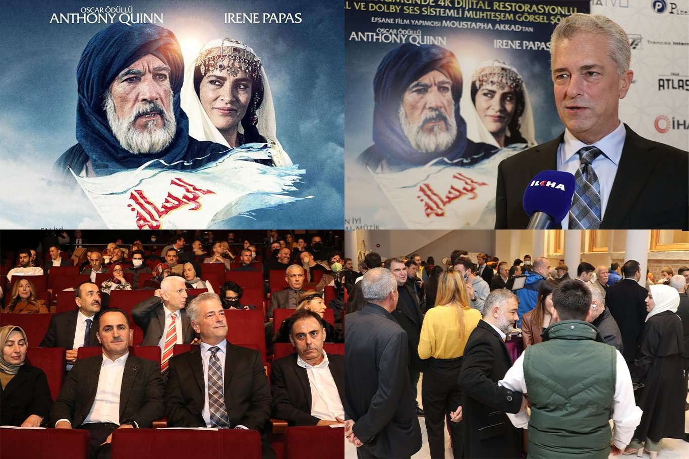 45 yıl sonra yeniden vizyona girecek olan "Çağrı" filminin galası yapıldı 45 yıl sonra yeniden vizyona girecek olan "Çağrı" filminin galası yapıldı